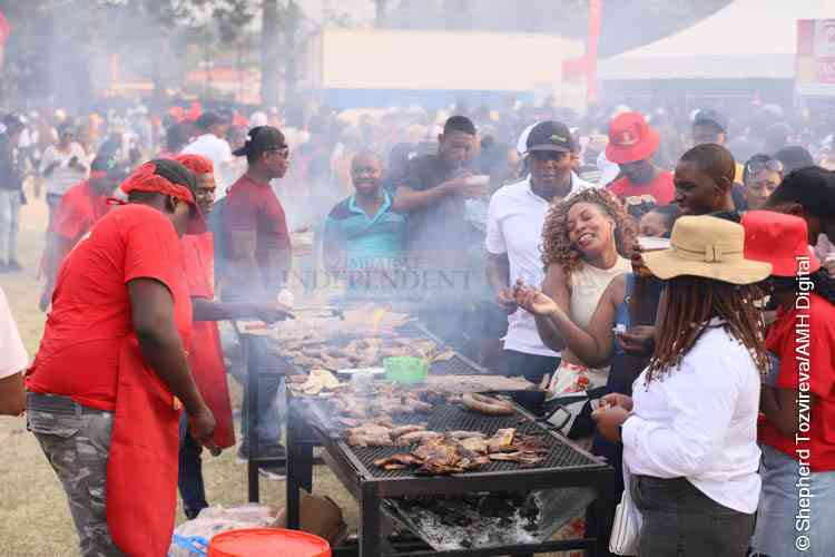 Castle lager National Braai Day at Old Hararians Sports Club in Harare