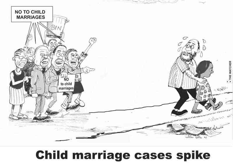Cartoon: Child marriage cases spike - The Standard