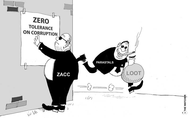 Cartoon: Zero tolerance on corruption -Newsday Zimbabwe