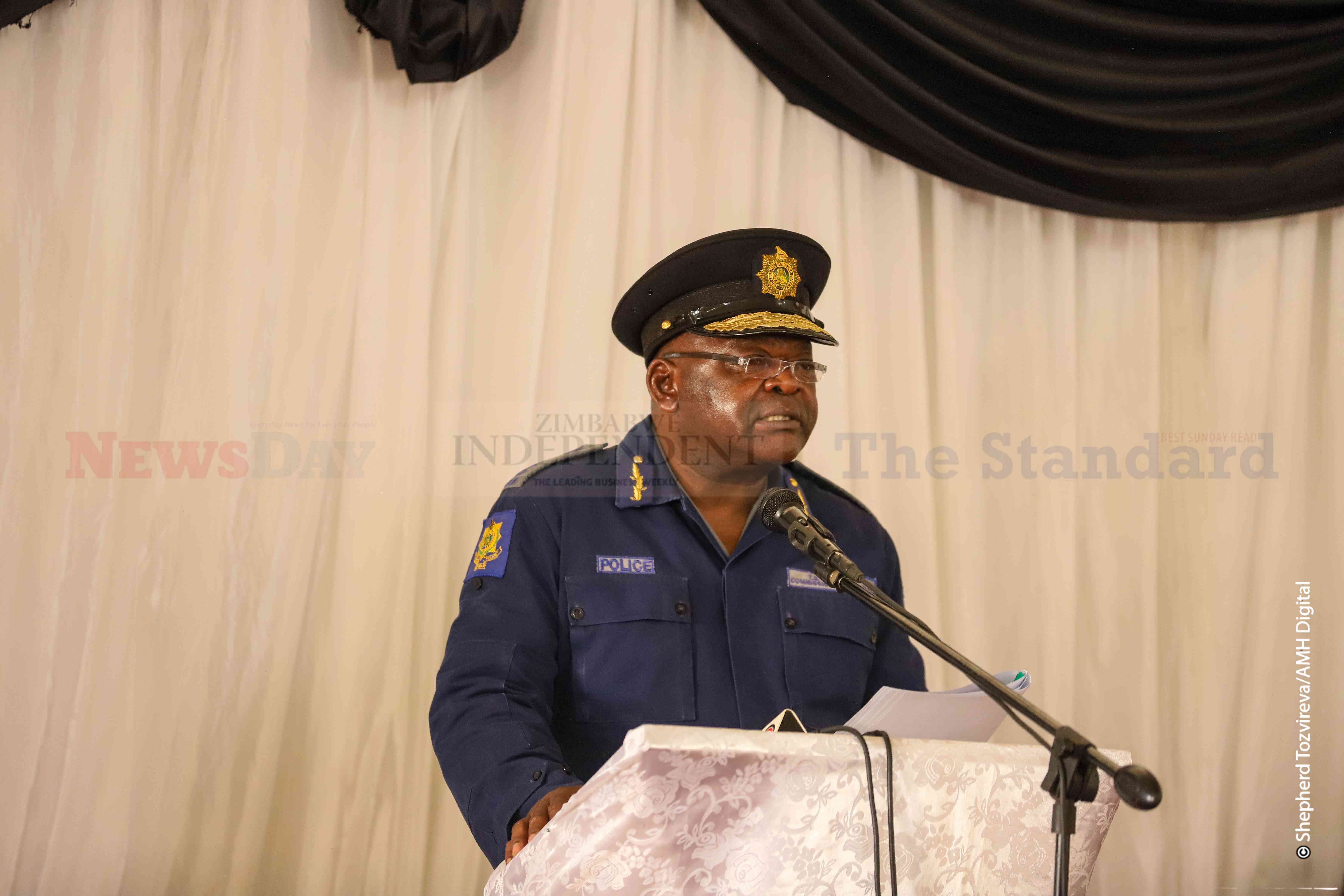 Commissioner general of police Godwin Matanga