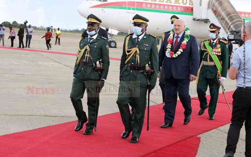 Belarus President, Alexander Lukashenko visit to Zimbabwe