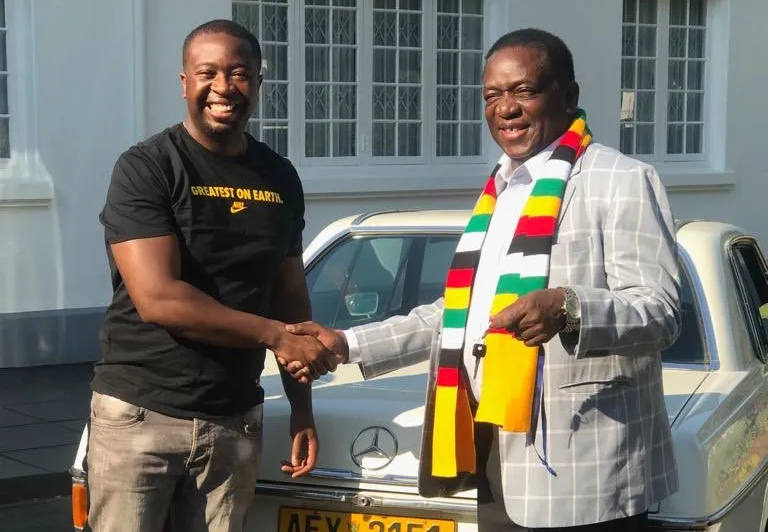 Zanu PF defends ED son’s presence at State functions