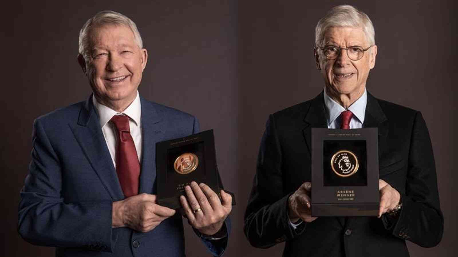 Premier League Hall of Fame: Arsene Wenger and Sir Alex Ferguson become first managers to be inducted