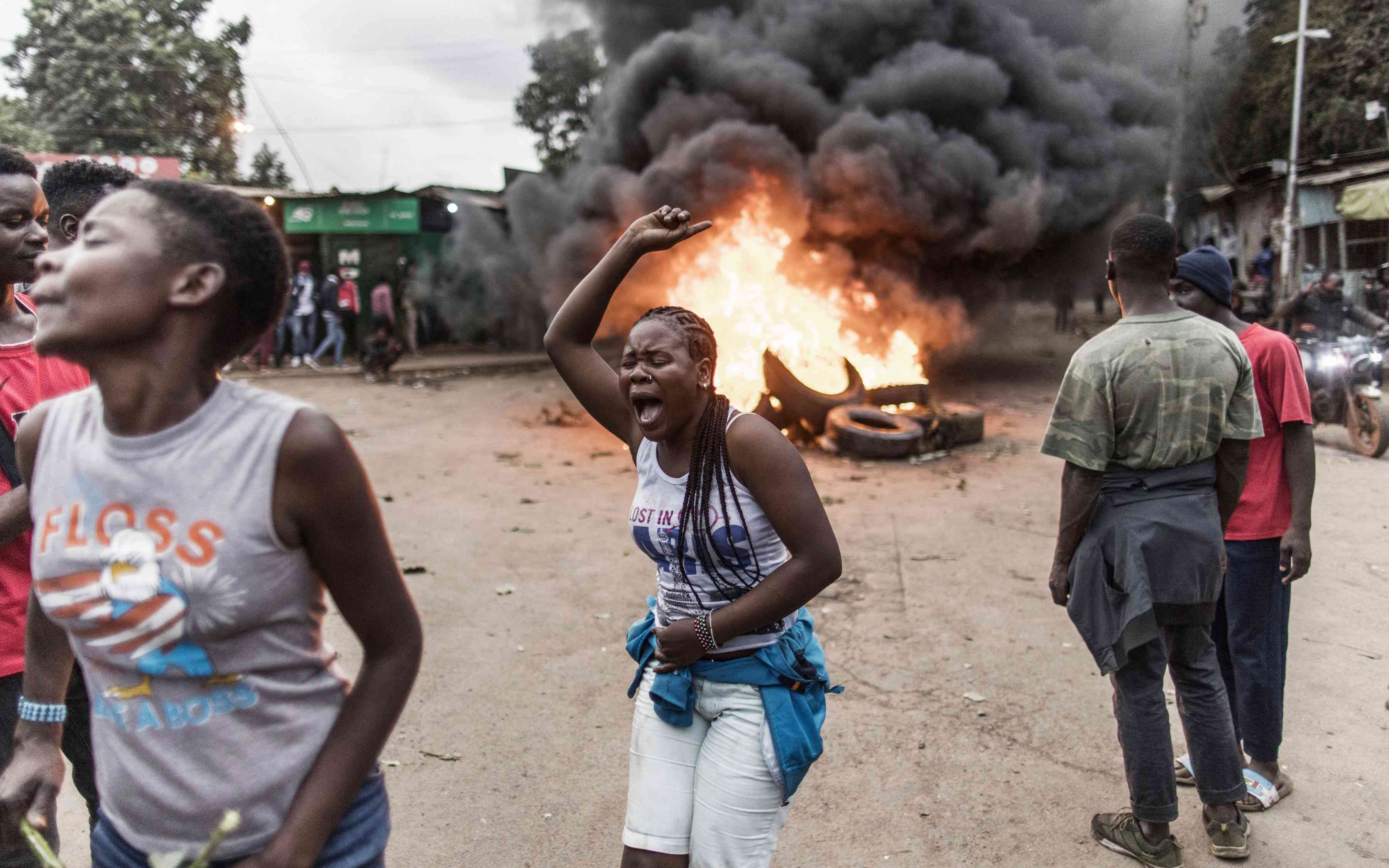 Kenya protests: One shot dead in pro-Raila Odinga rally