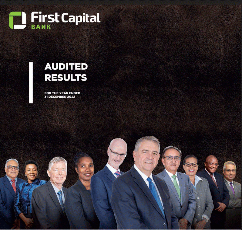 First Capital Bank audited results for the year ended 31 December 2022