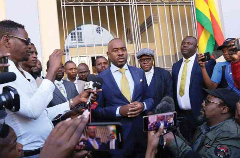 Chamisa, Biti close ranks