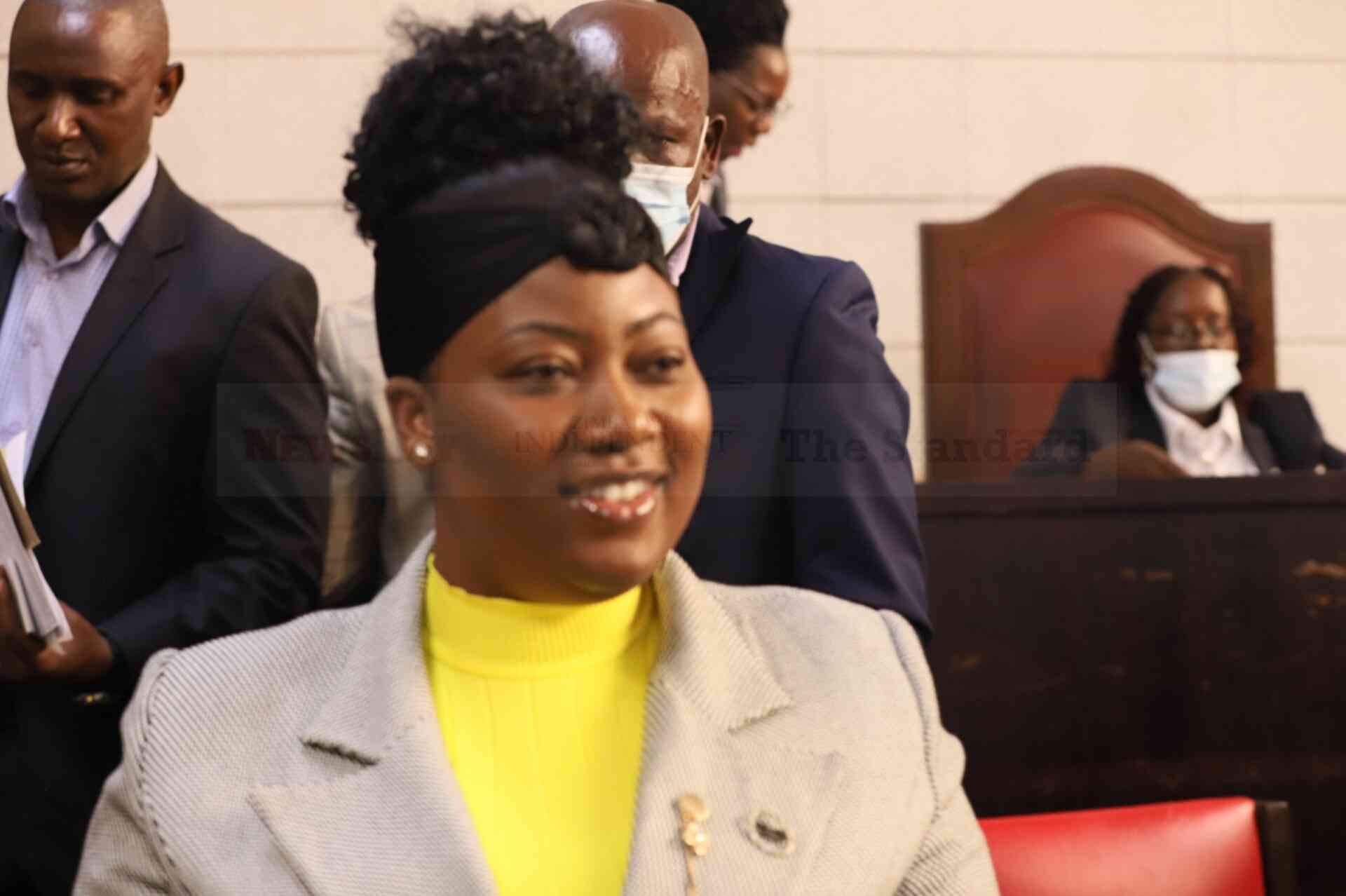 Aspiring MP Joanah Mamombe (CCC)