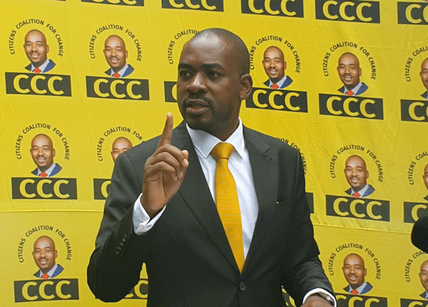 No place for career politicians in CCC: Chamisa