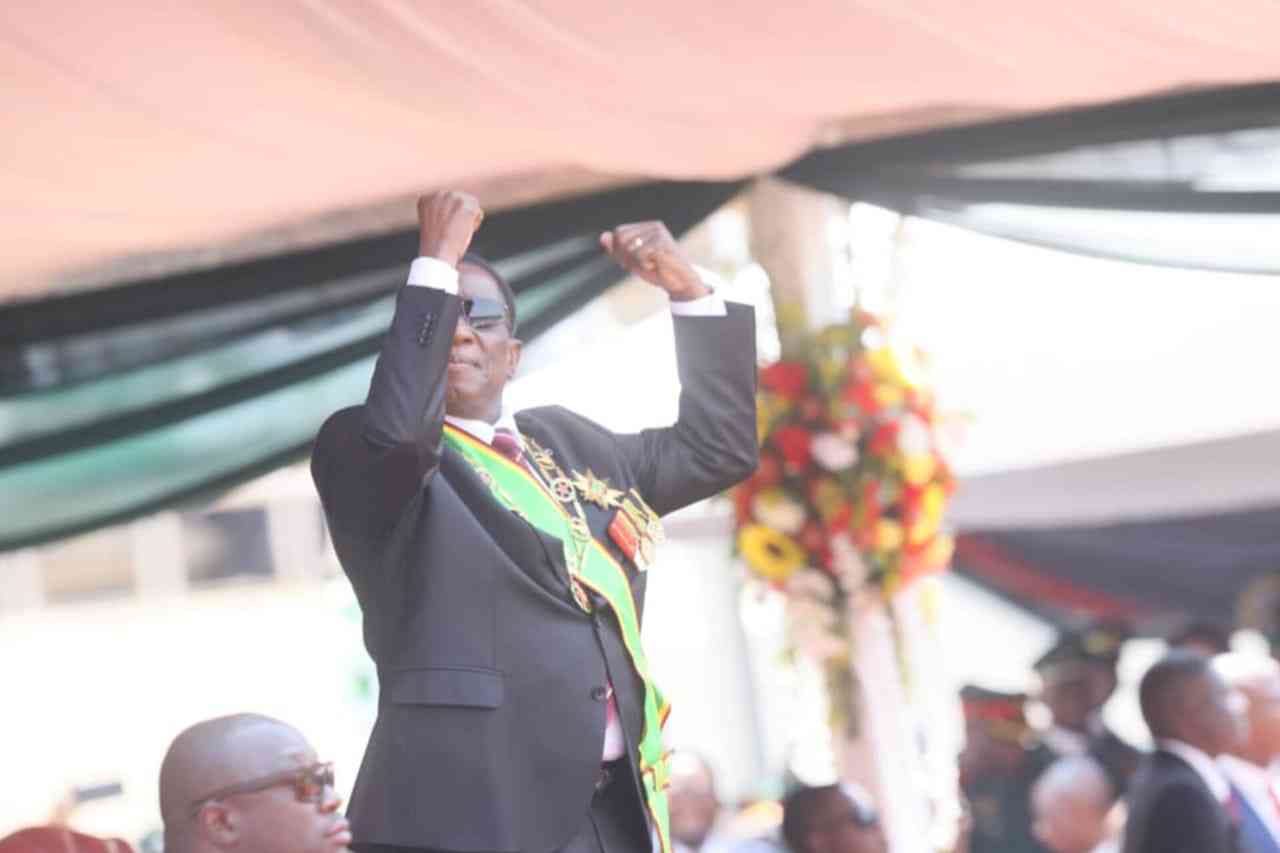 President Emmerson Mnangagwa inauguration ceremony