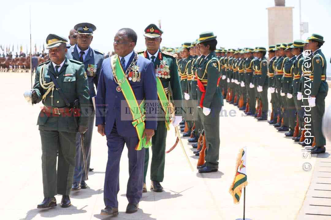President Mnangagwa at the official opening