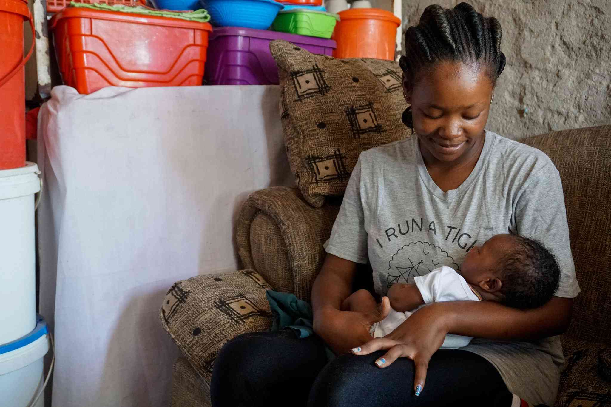 Inside the makeshift maternity wards of Harare