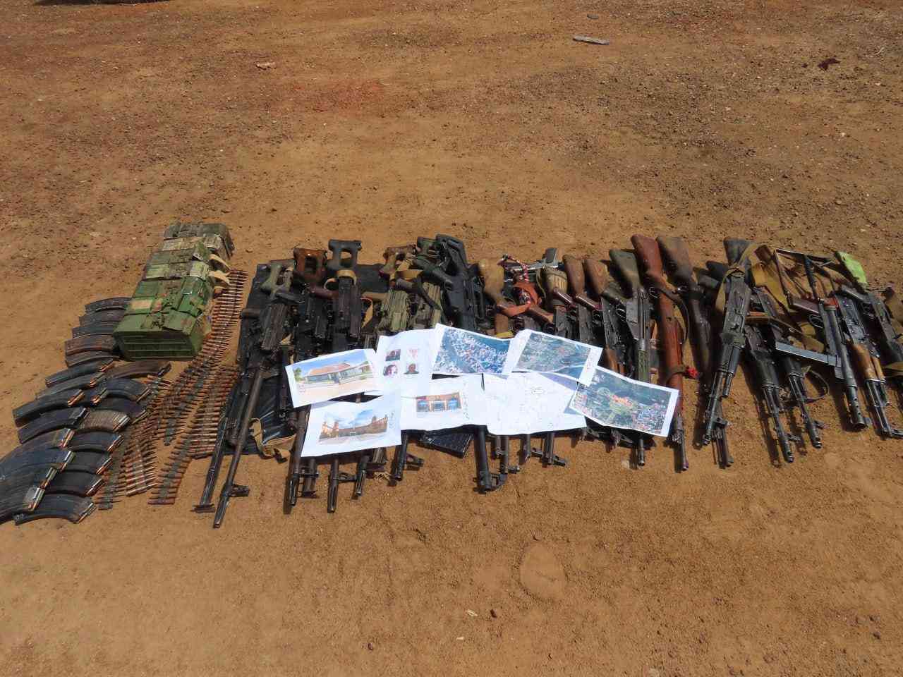 Mozambique's military discovers cache of weapons used by ISM ...militants plan attacks in SA