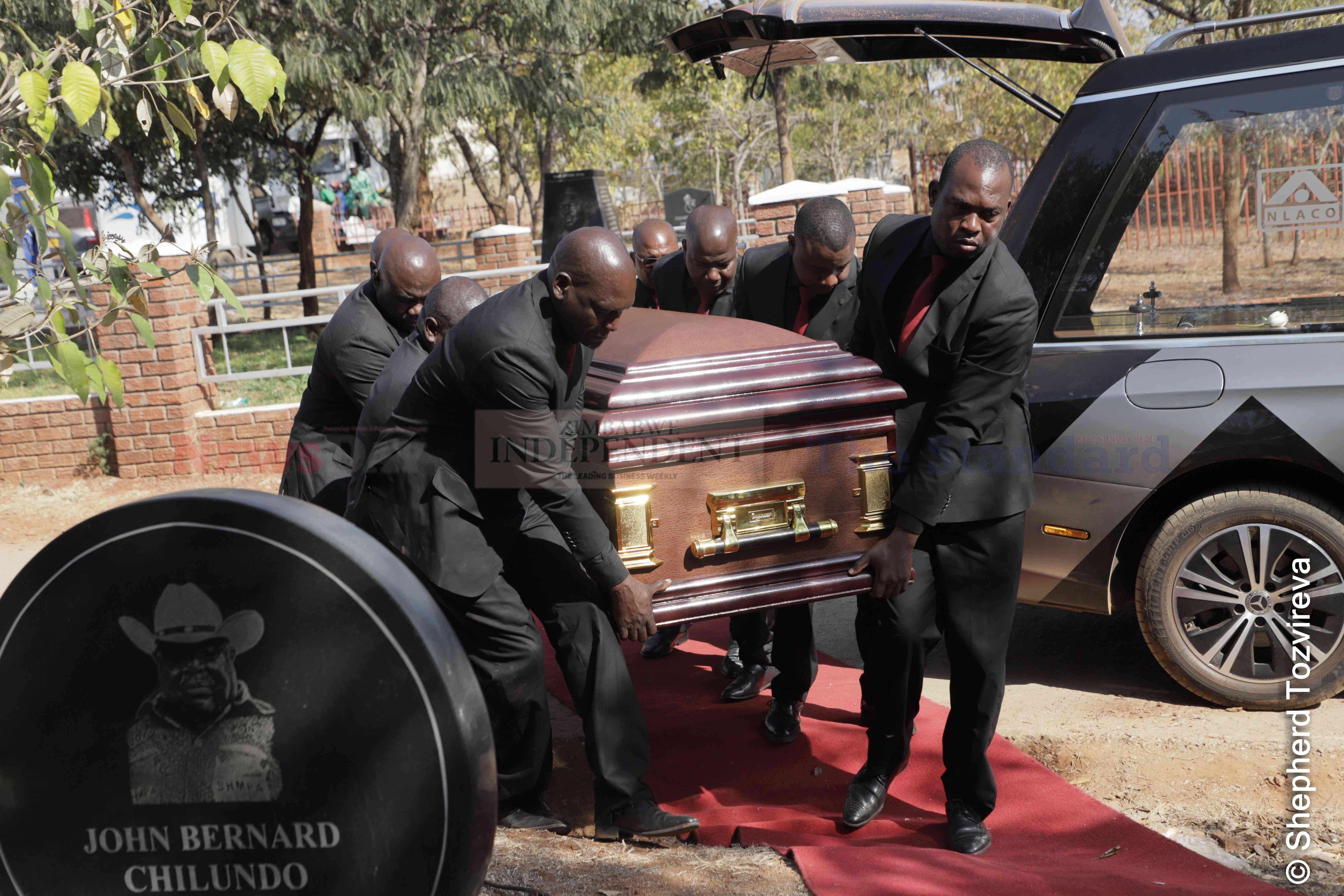 ALPHA Media Holdings (AMH) board member and top lawyer Sternford Moyo's burial