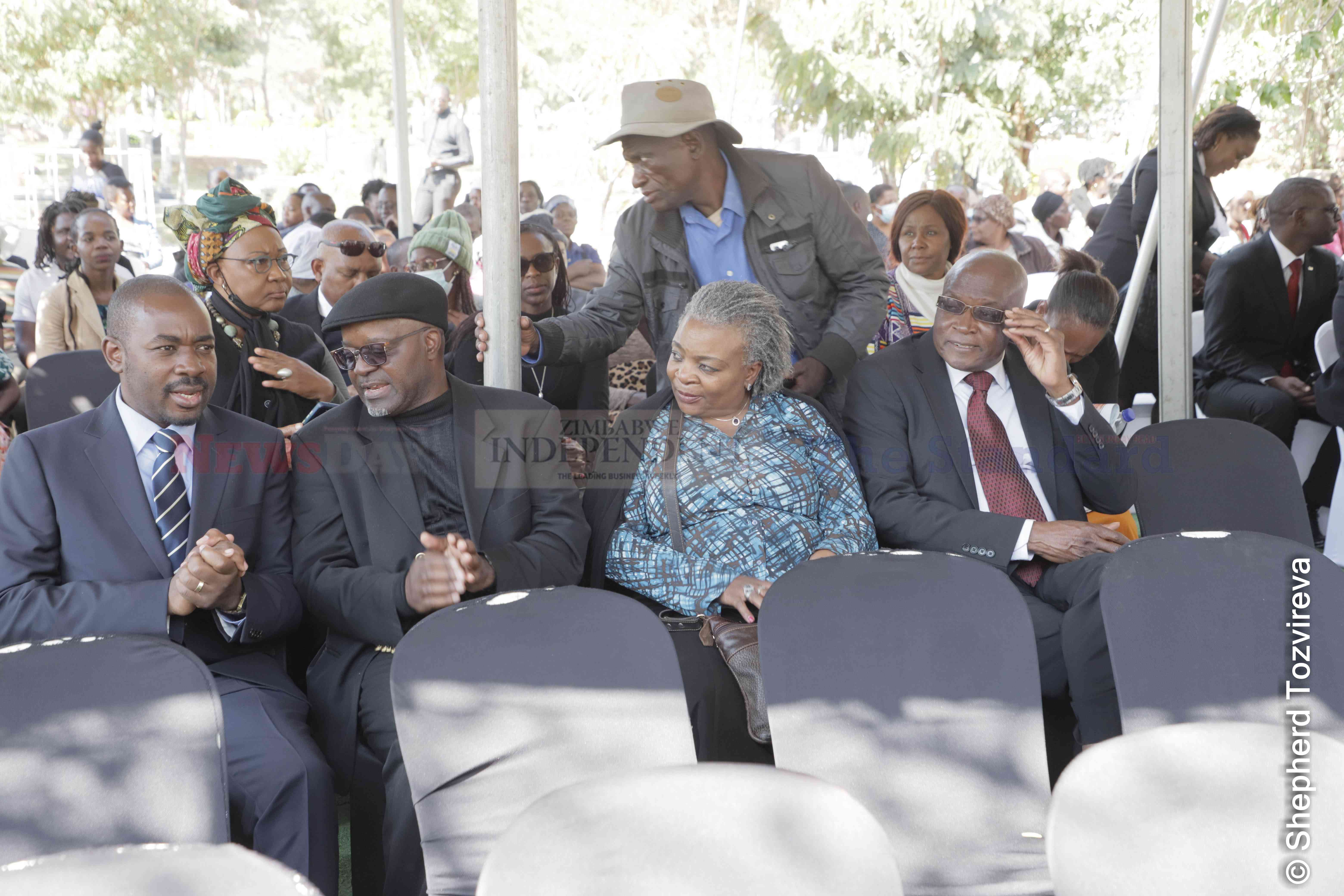 Sternford Moyo's burial