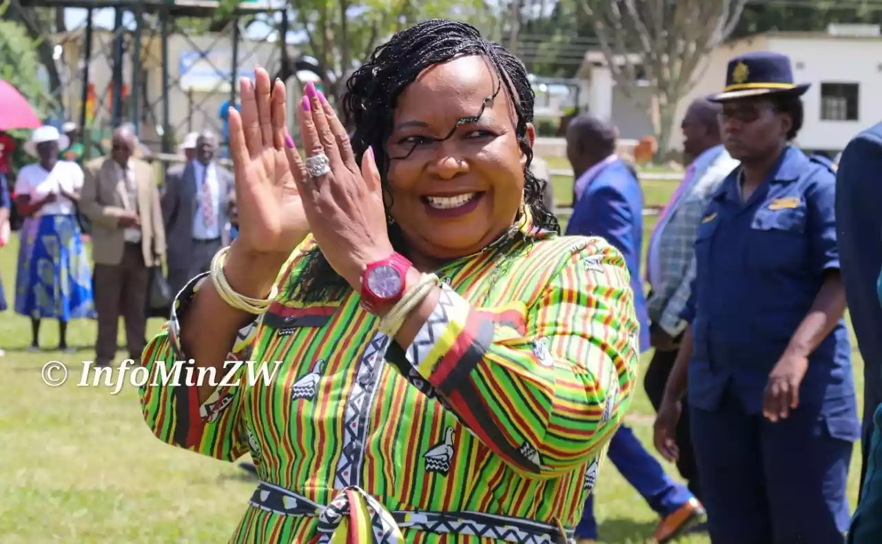 First Lady projects drain Harare