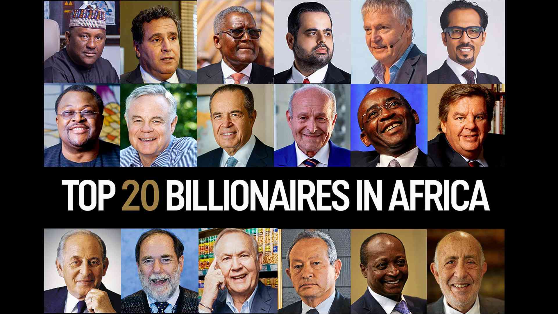 20 Richest People in Africa in 2024