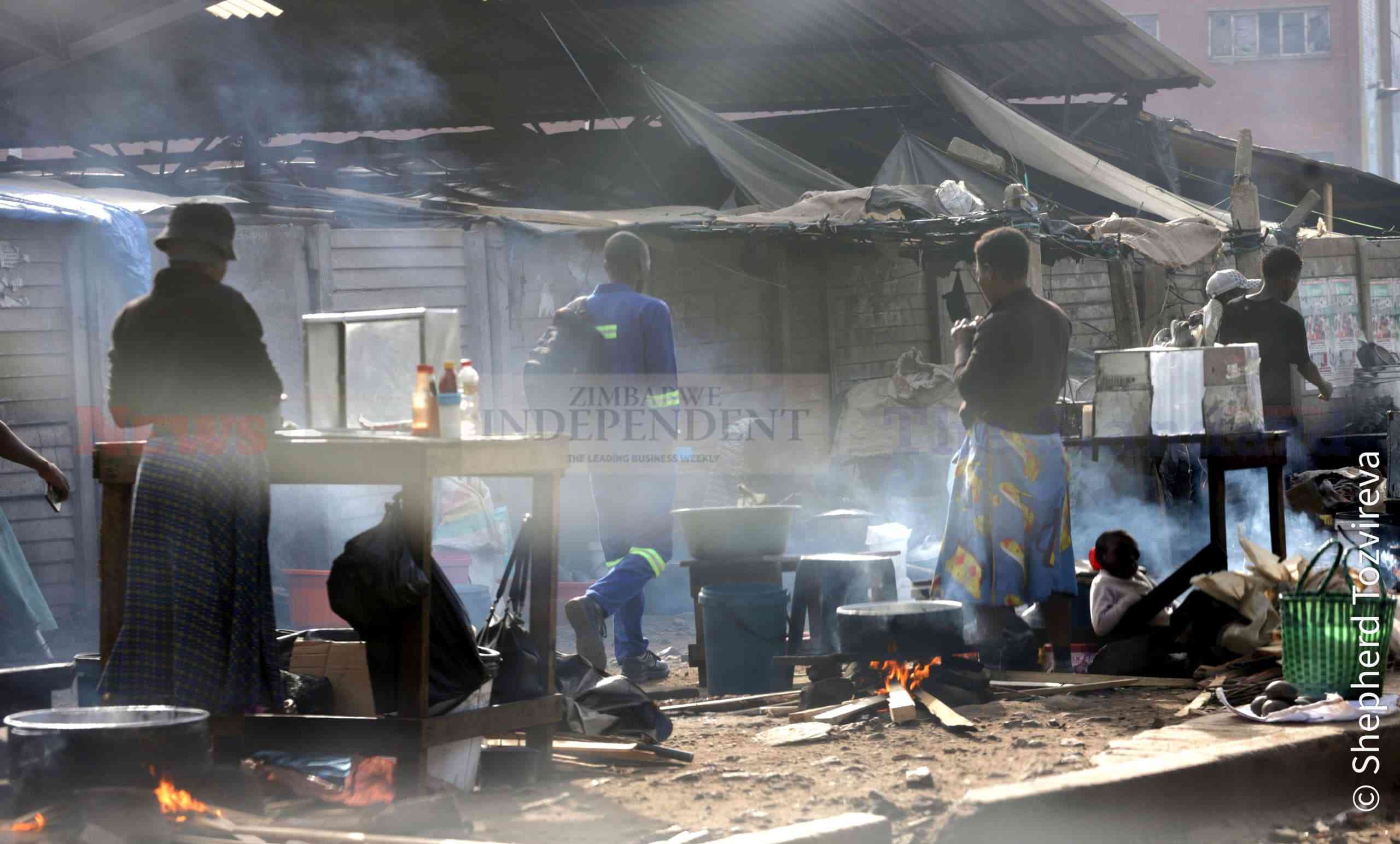 Mbare backyard food outlets