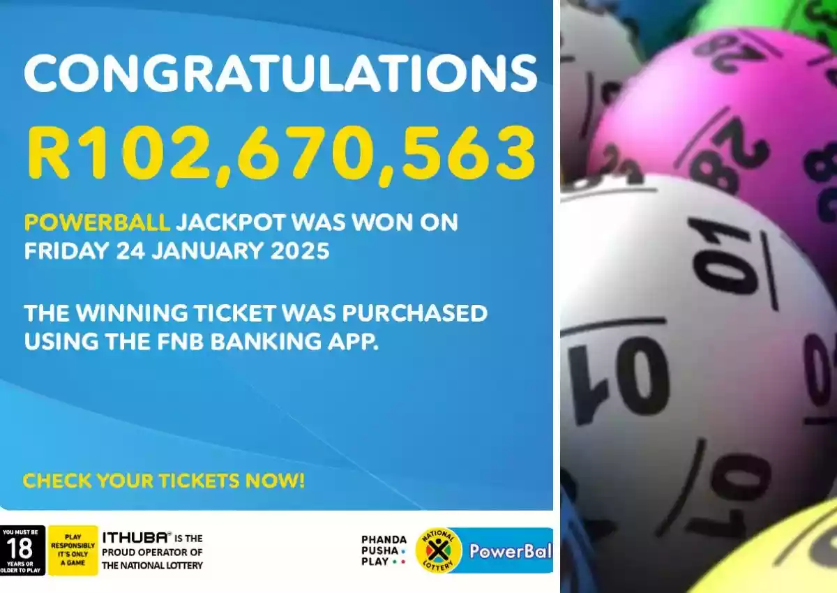 R100m Powerball Lotto winner quits job after win