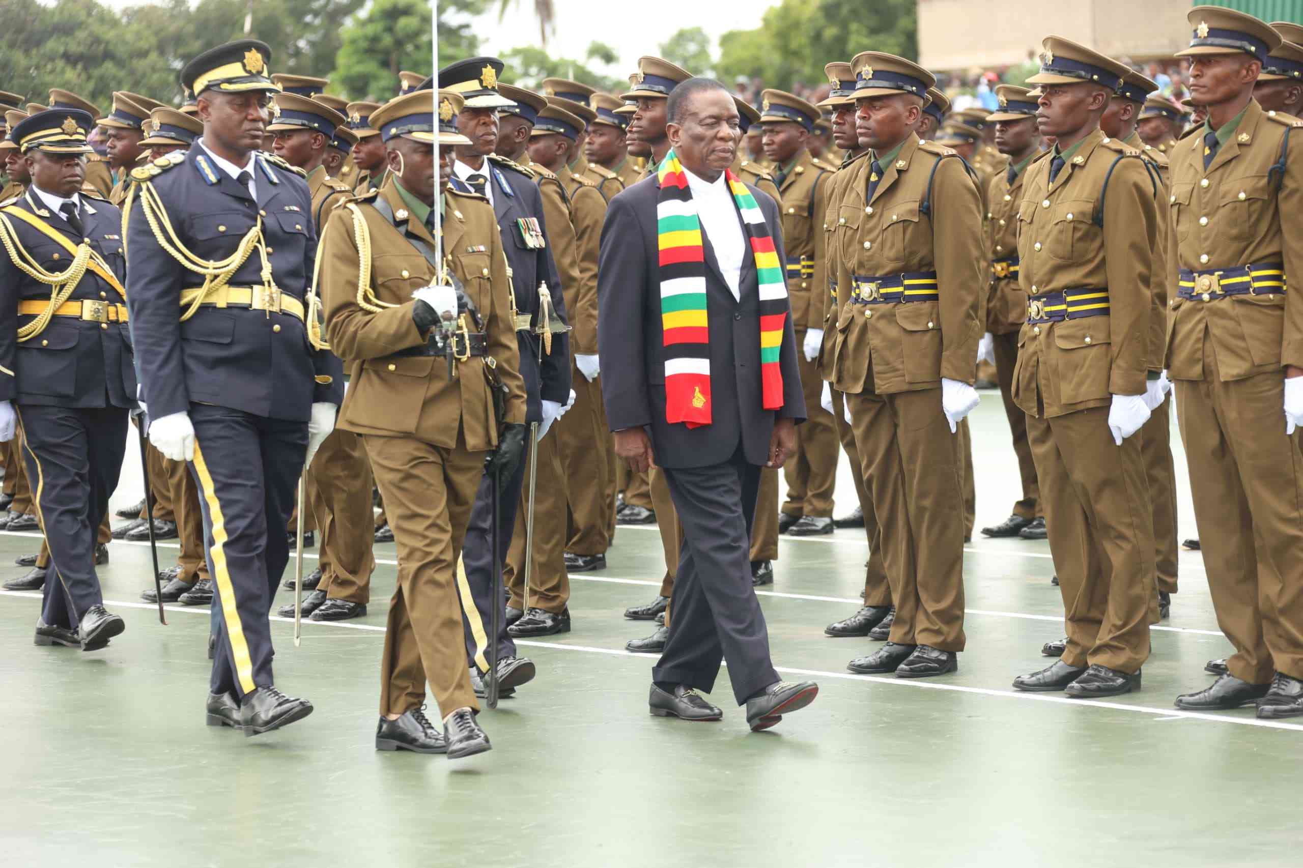 The 2025 ZRP recruit graduation ceremony