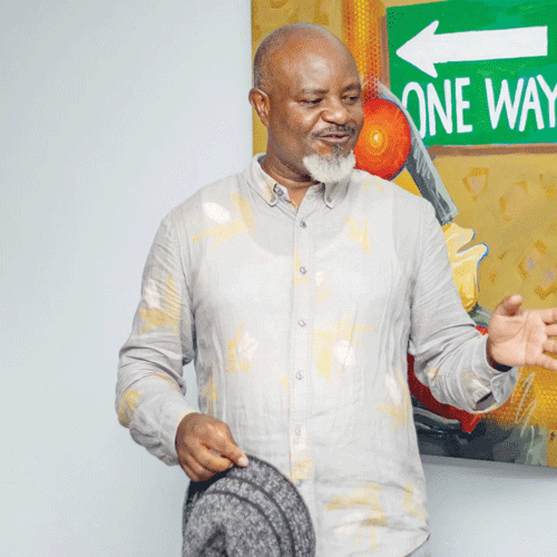 Muskwe displays unlimited range with the abstract form