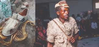 Bark, sisal fibre as clothes for 2 decades