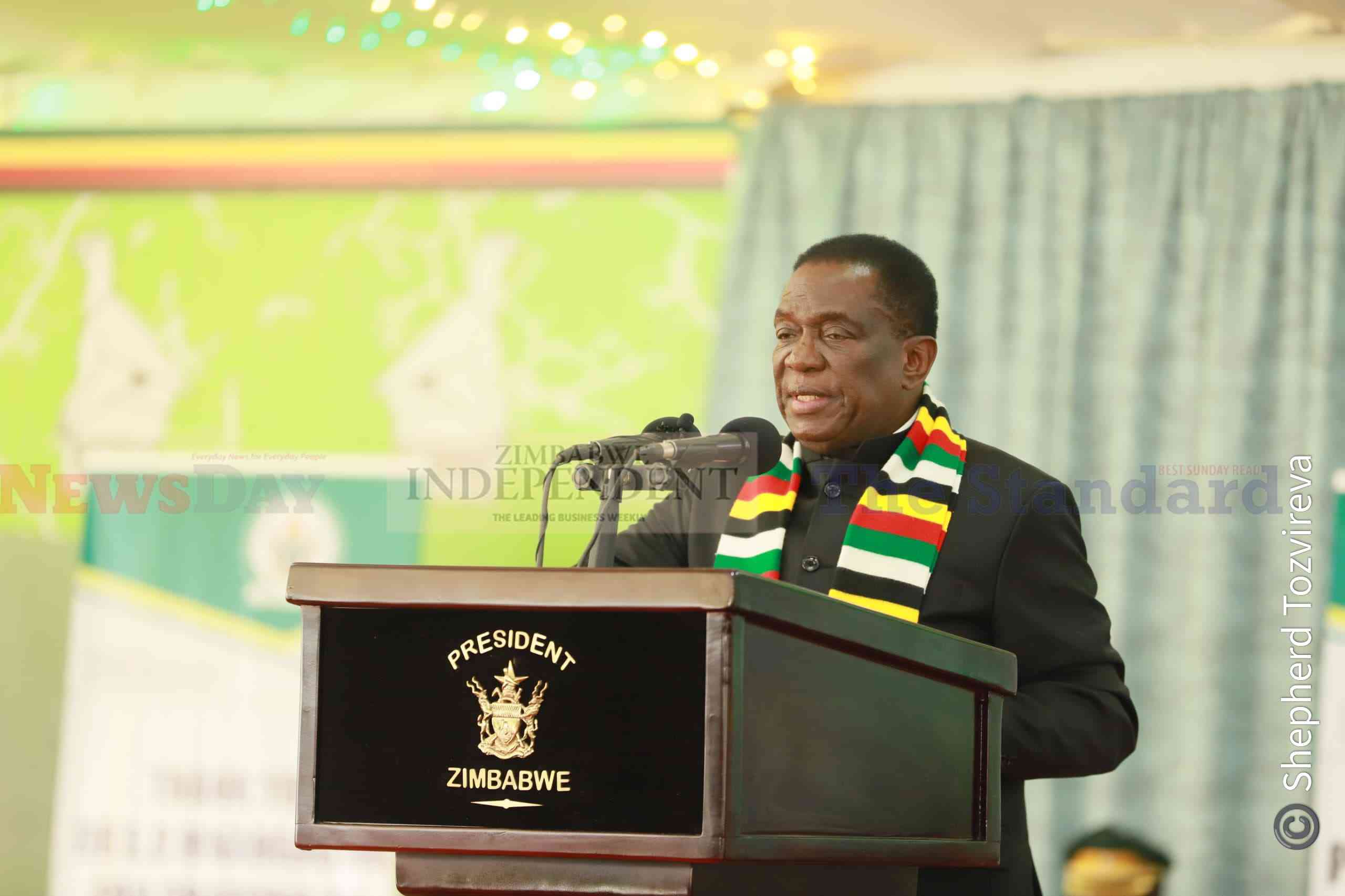 Mnangagwa warns media against misinformation