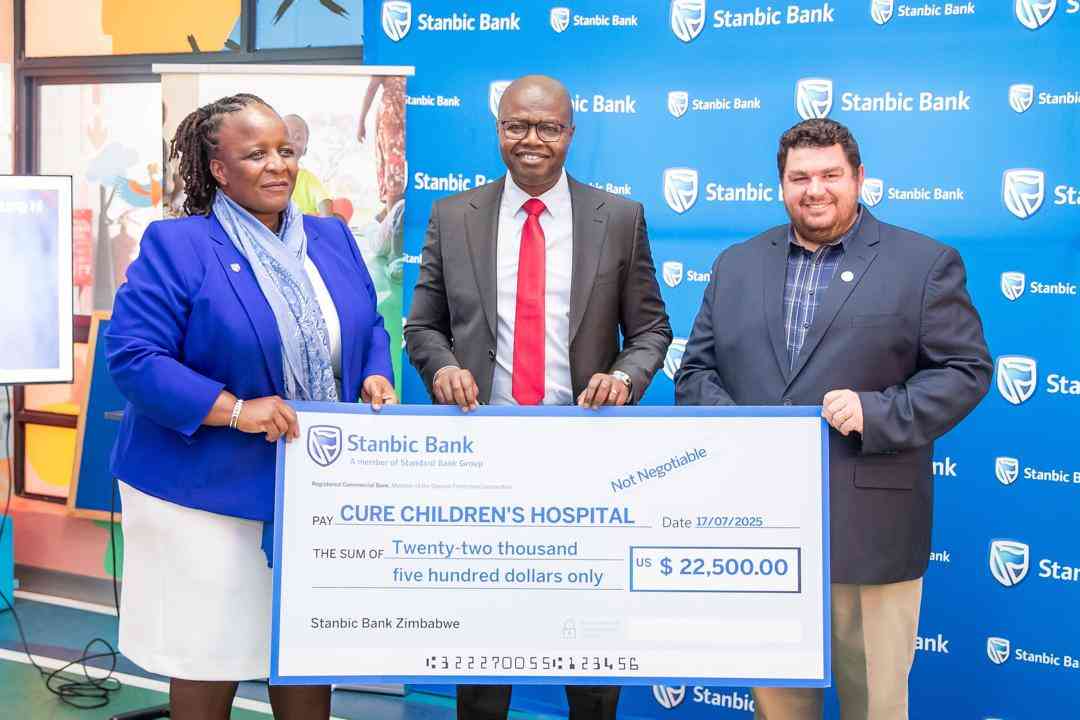 Stanbic donates to Cure Children’s Hospital