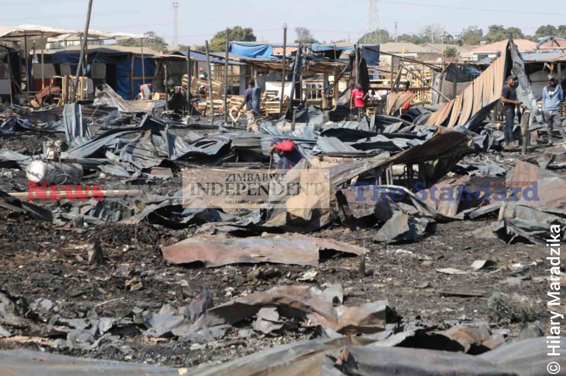 Fire engulfs Glen View 8 complex again