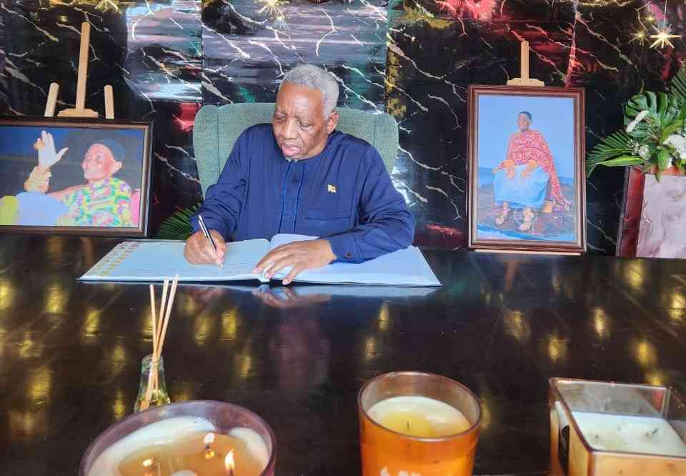 The Royal Mausoleum receives Nana Konadu Yiadom III's remains