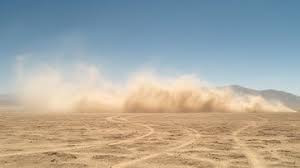 Silent streams and rising dust