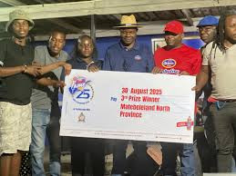 Simuniziva Band Chibuku Road to Fame Mat North provincial winners