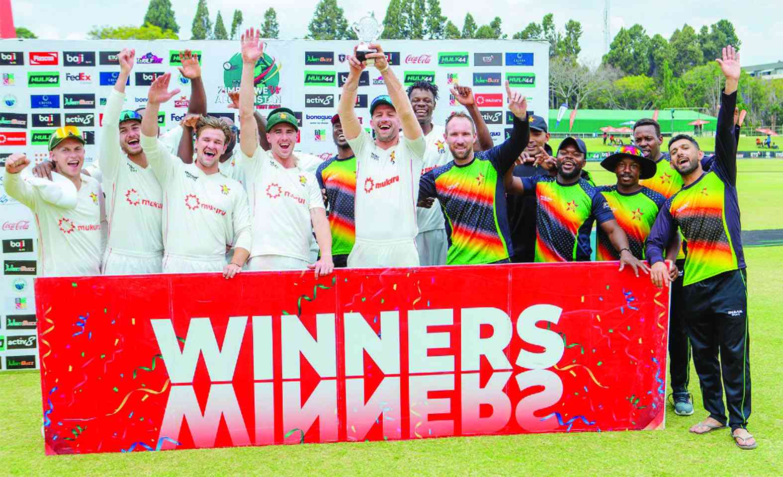 Zim  roll over Afghanistan for historic home win