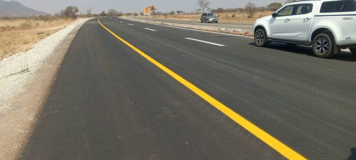 Harare-Beitbridge Road 53,2km from completion