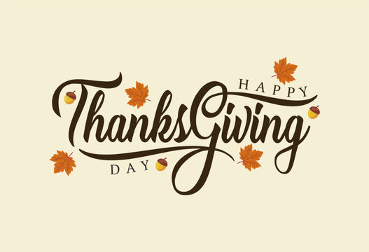 It’s time for thanksgiving