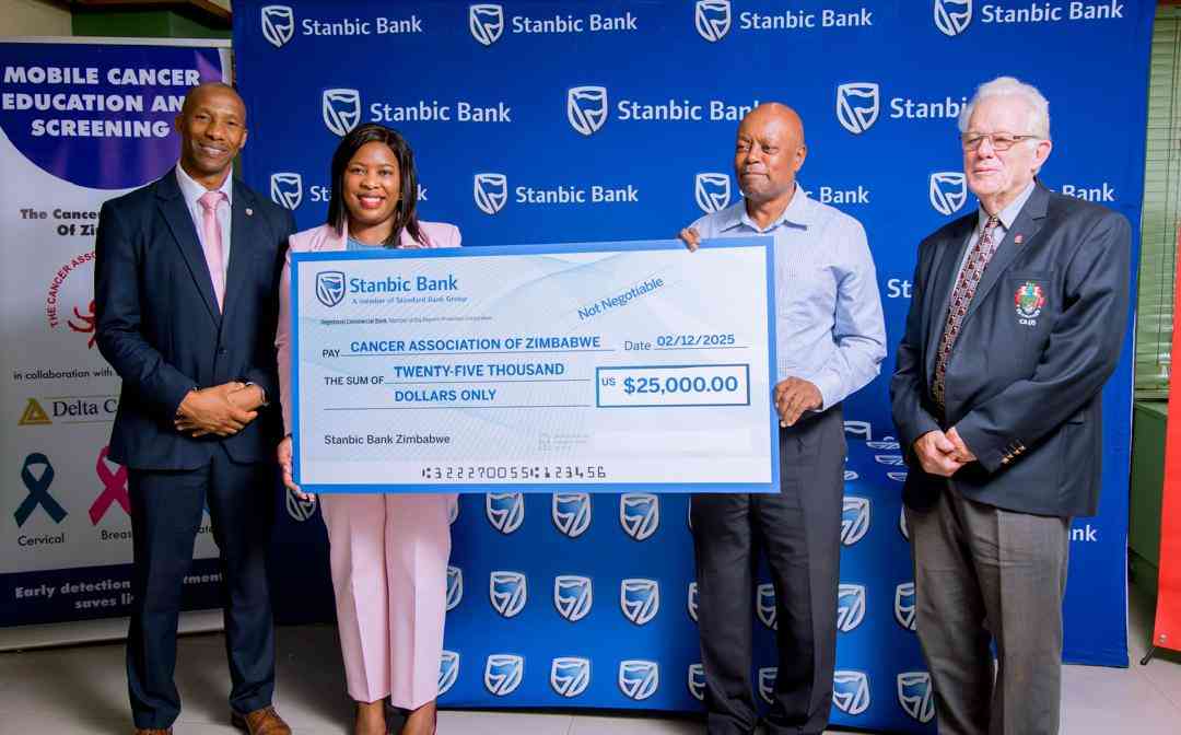 Stanbic Bank increases CAZ donation to US$25k