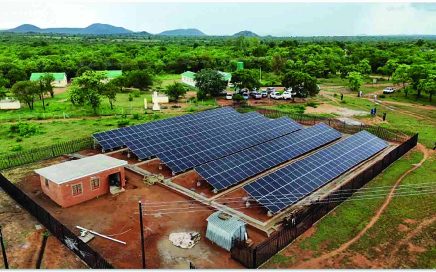 Nzvimbe community solar power projects 94% complete