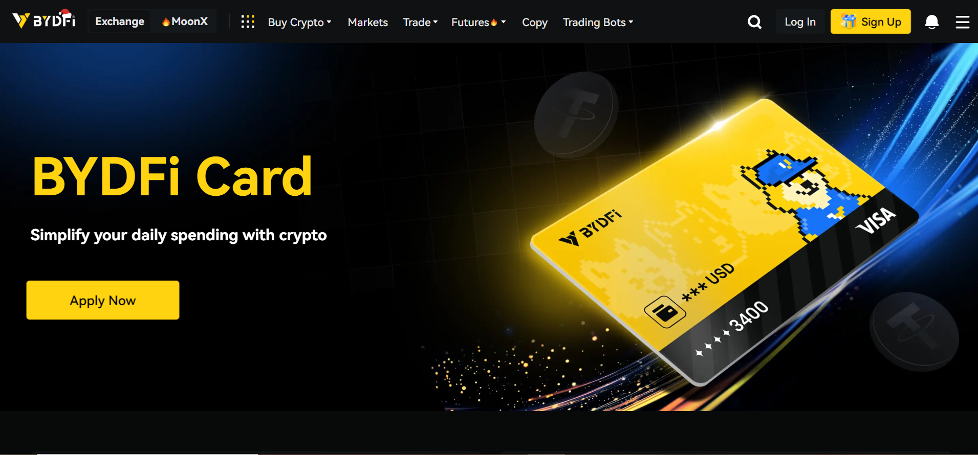 BYDFi Card: Crypto Spending With No Borders