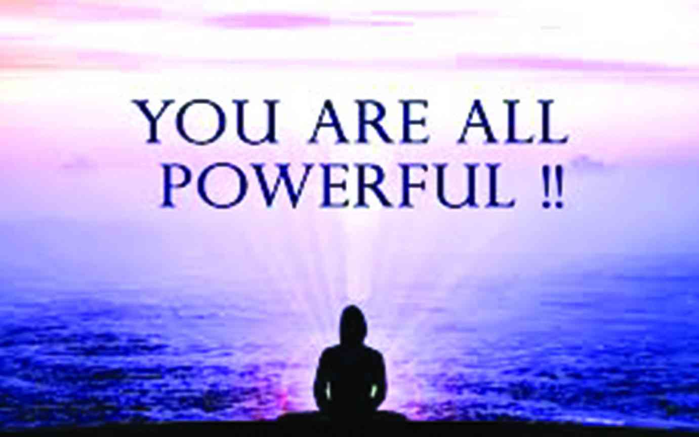The power is in you