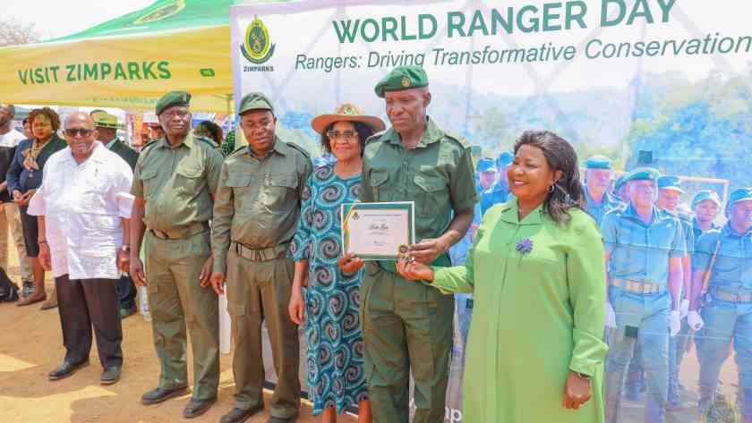 Nightmare at ZimParks graduation