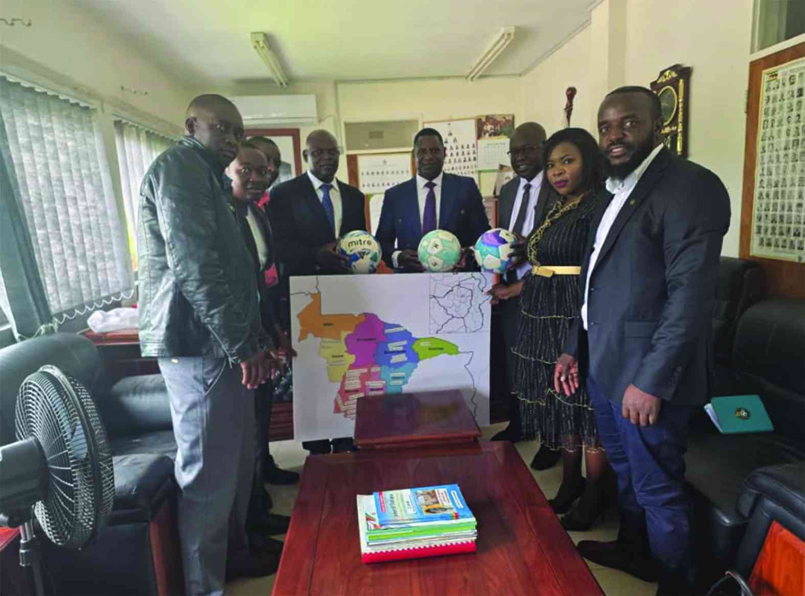 New Zifa Mash Central leadership courts govt