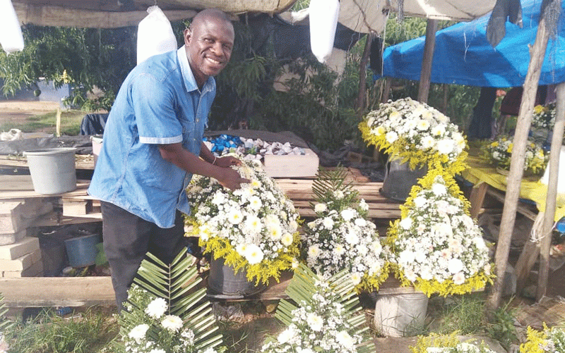 Chikuni moves from guns to roses