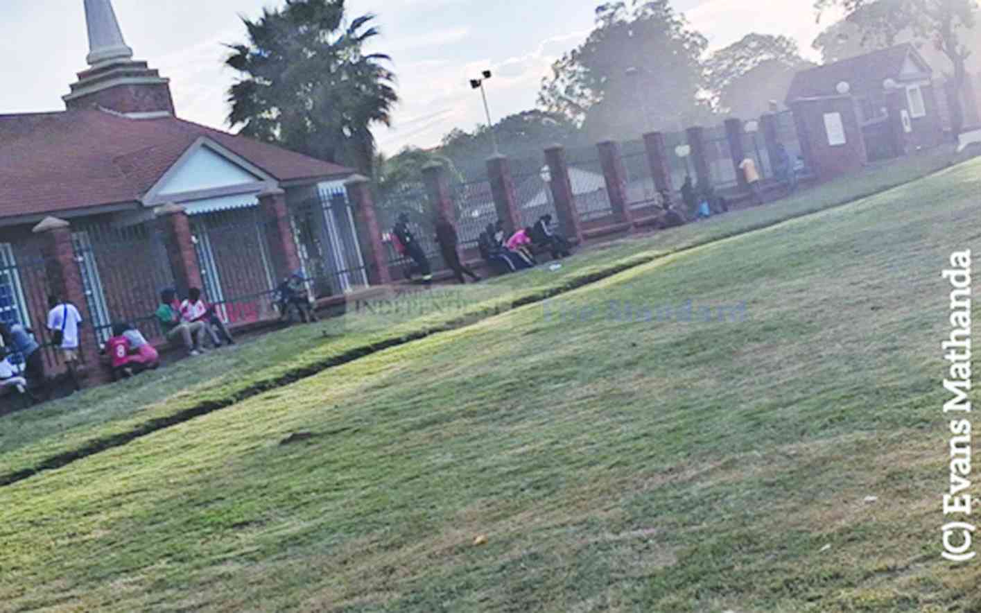 Finding ‘salvation’ next to the church security fence