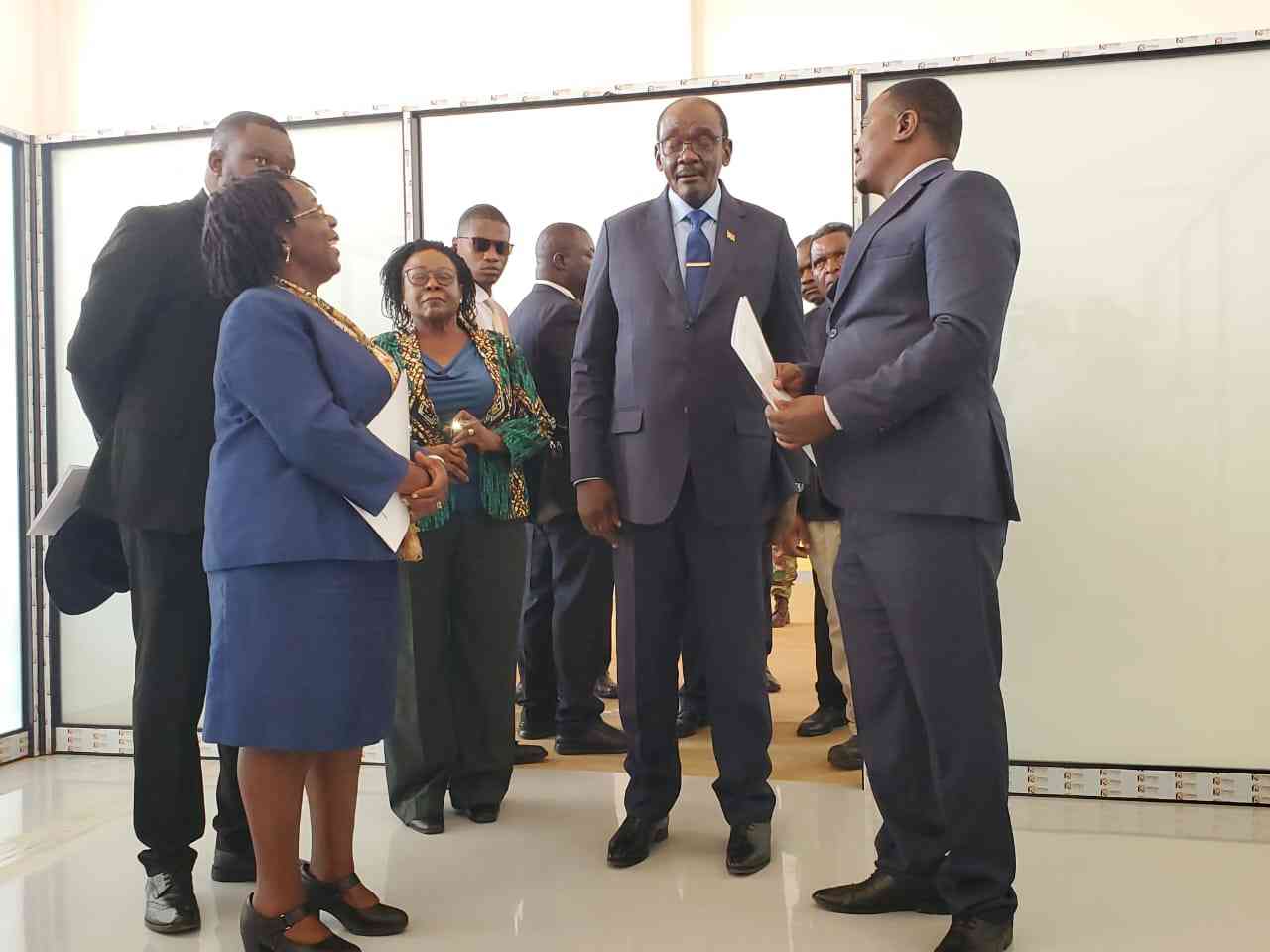 Mohadi pushes for swift completion of radioactive waste facility