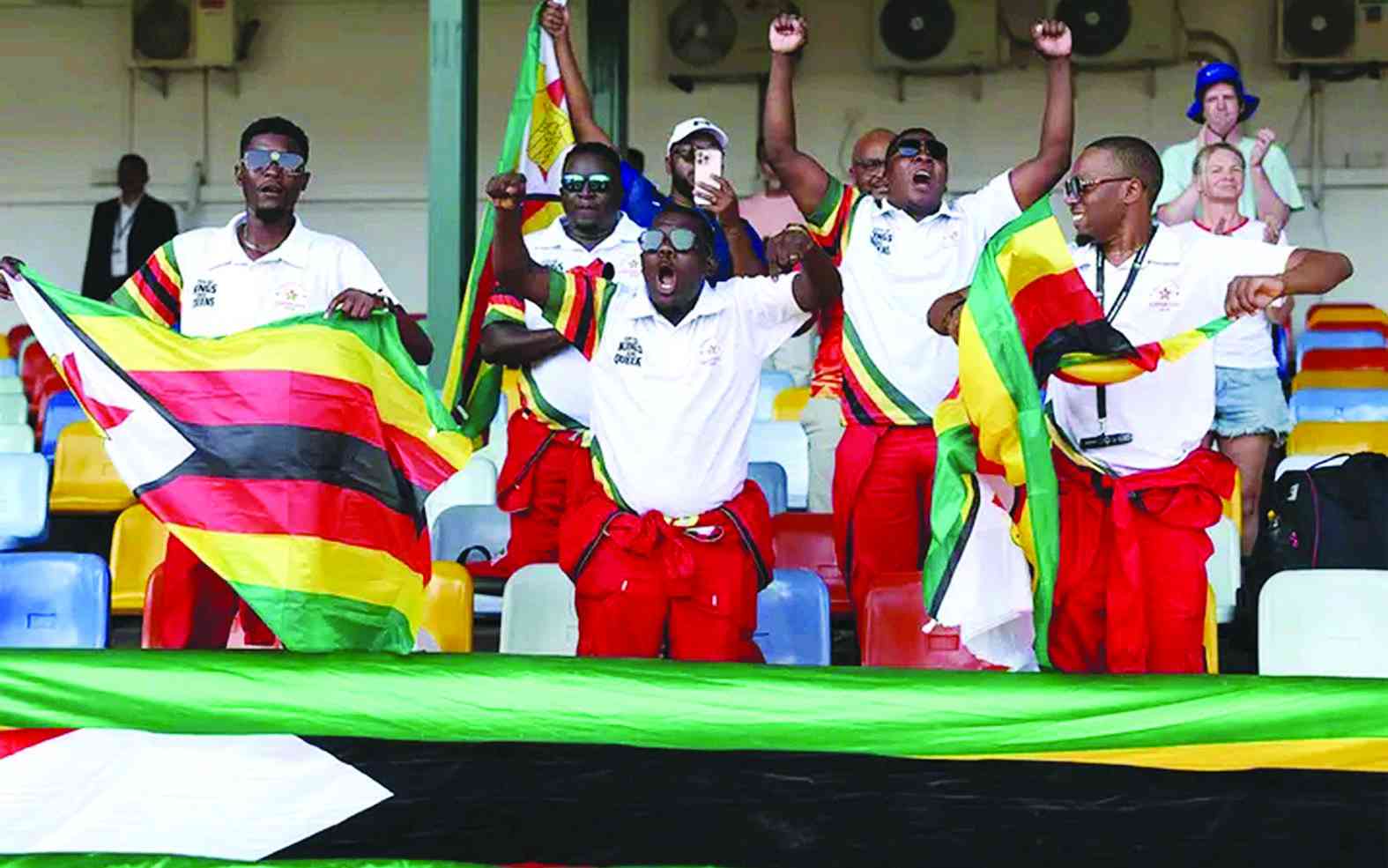 Zim fans bid farewell to World Cup ahead of Super 8 stage