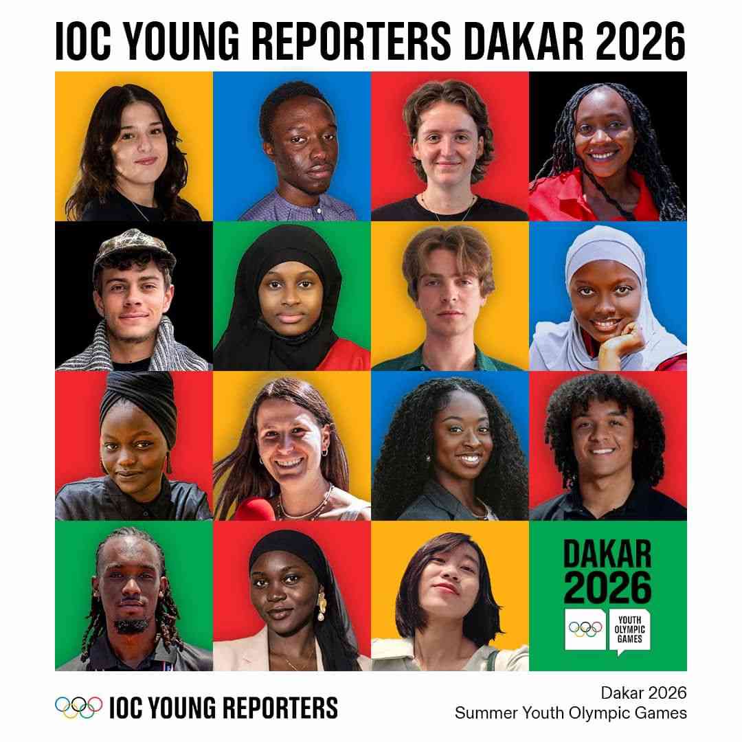 IOC names young reporters for Dakar 2026 Youth Olympic Games 