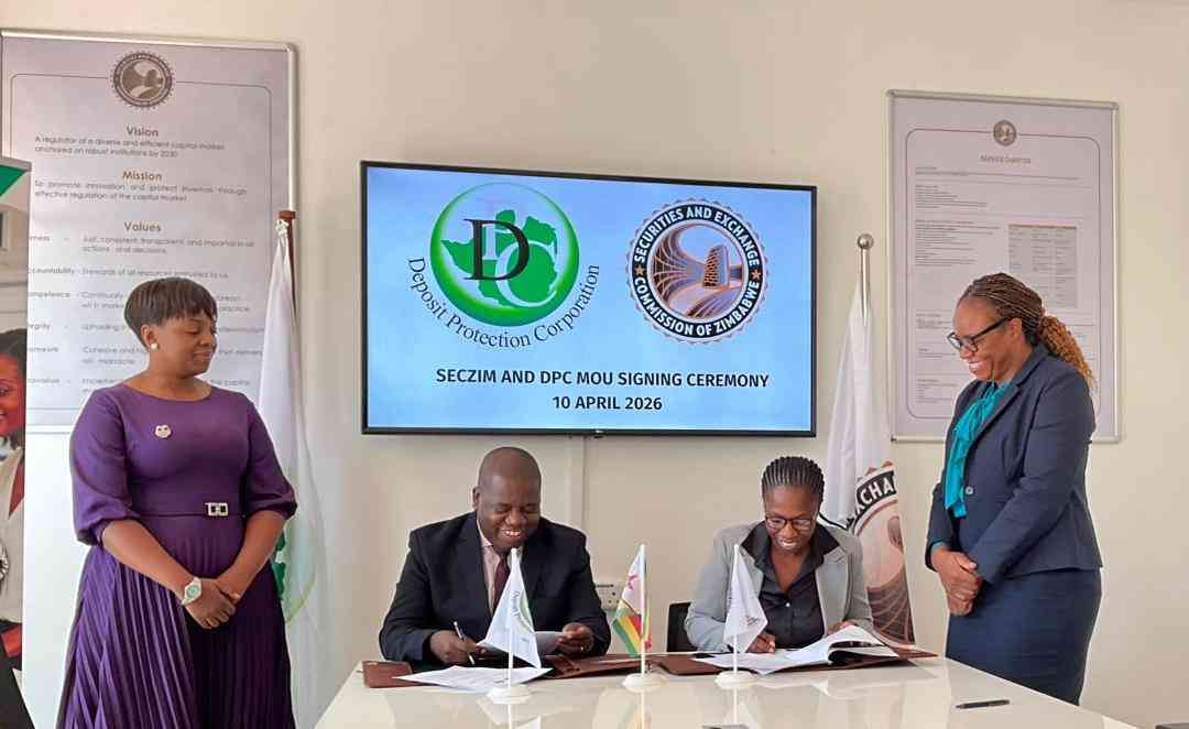 SecZim, DPC seal MoU to strengthen financial sector stability