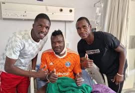 Sportsmanship first: Agama visit injured DeMbare goalie