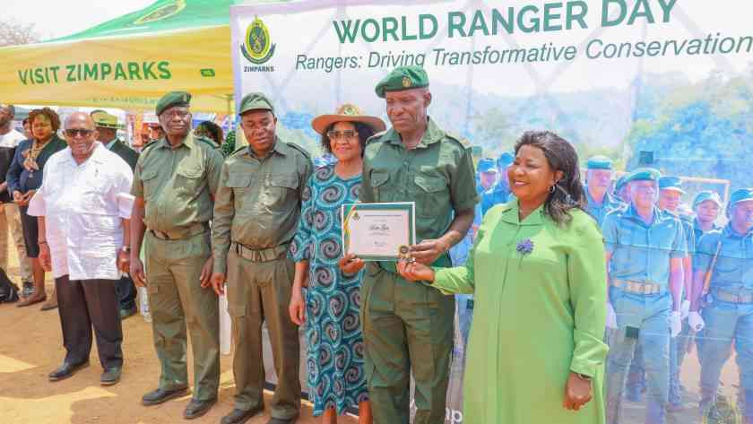 Nightmare at  ZimParks graduation