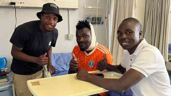 Sportsmanship first: Agama visit injured DeMbare goalie