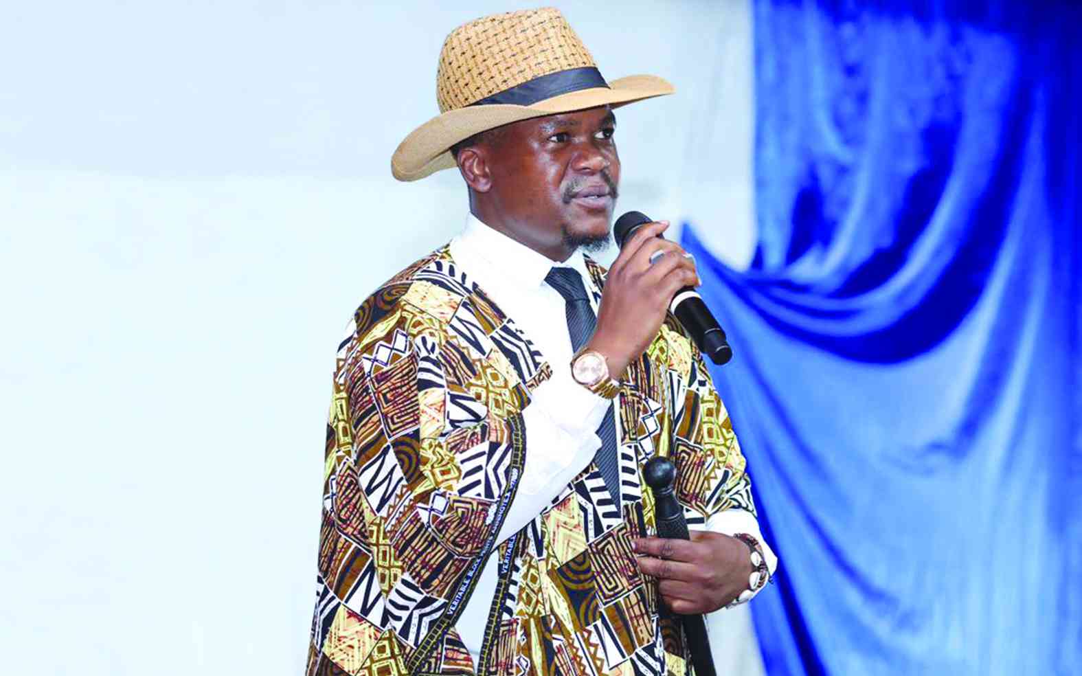 Mambo Guramatunhu inspires dialogue with culturally-rooted spoken word